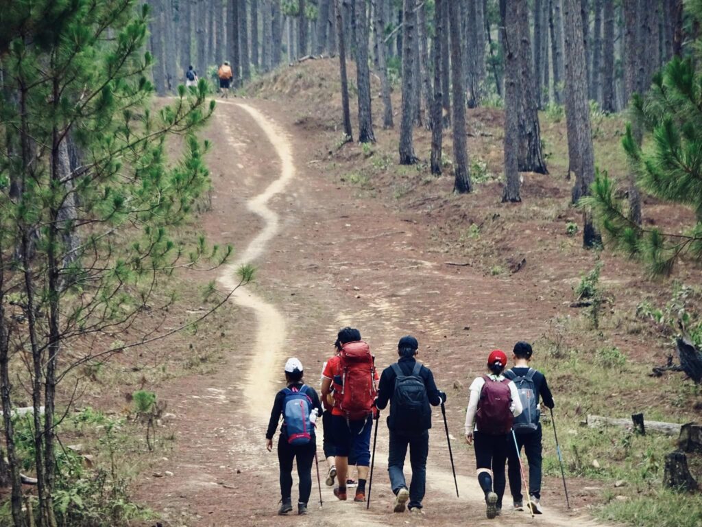 trekking ở vườn quốc gia Bidoup Núi Bà